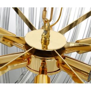 Nordic Circular Electroplating Pendant Lights Modern E14 Light Source