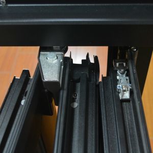 Silicone Sealant Aluminum Bifold Windows Sleek Aluminum Soundproof Bedroom