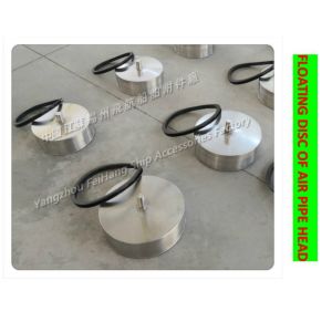 Supply marine ballast tank breathable cap float, stainless steel breathable cap