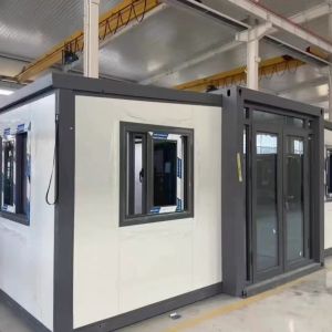 Quality Expandable Prefab Home Galvanized Steel Frame 18.5sqm for sale