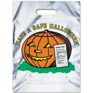 Professional manufacturer biodegradable die cut handle plastic bag,Biodegradable