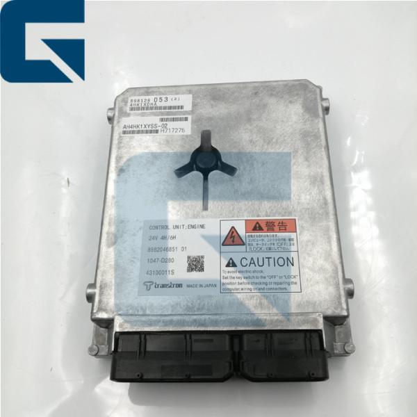 Buy 8982046851 Excavator Engine 4HK1 ECU Controller ECM at wholesale prices