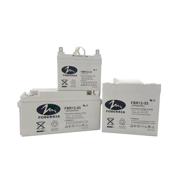 Buy FOBERRIA CE 12V33Ah 12V38Ah High Capacity Gel Lead Acid Battery at wholesale prices