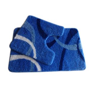 Acrylic Rugs&Mats with Latex Backing , Blue