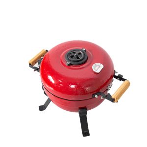 Quality 12 Inch Baking Backyard Burger Mobile Korea Barbecue Restaurant Equipment Tabletop Bbq Hibachi Cast Iron Charcoal Kamado Grill for sale