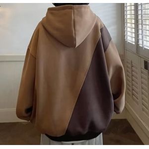 Custom Clothing Factory China Men'S Oversize Long Sleeve Front Pocket Hoodies