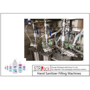 Hand Sanitizer Automatic Liquid Filling Machine For Liquid Soap,Disinfectant