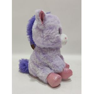 Move big-eyed dinosaur cat print electric plush toy recording speaking function