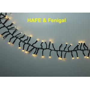 Cold White 2.8M Length 384LED Cluster Christmas Tree Lights