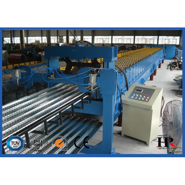 OEM / ODM Original Metal Deck Sheet Roll Forming Machine Hydraulic Cutting