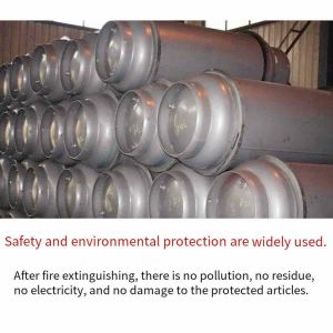 Nontoxic Colorless Heptafluoropropane Agent In Fire Suppression System