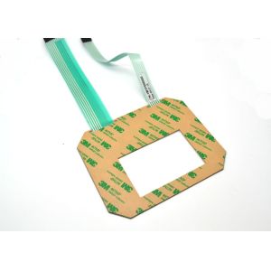 Metal Dome LED Membrane Switch , Membrane Keyboard Water Resistant