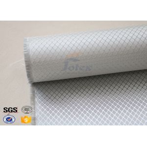China High Intensity Heat Resistant Fiberglass Woven Cloth With Silver Coated on sale