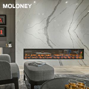 Quality 70&quot; Indoor Flush Mount Electric Fireplace Bedroom Decoration Remote Control for sale