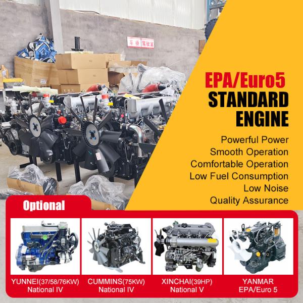 Cheap Diesel Small Backhoe Wheel Loader Tractor Excavator Compact Backhoe with Bucket for Agriculture