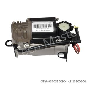 China Mercedes S Class W220 W211 Airmatic Air Ride Suspension Compressor A2203200104 A2113200304 on sale