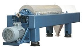 Innovative Solid Bowl Industrial Decanter Centrifuge Machine 10~60t/H