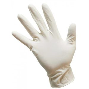 Disposable Latex Medical Gloves Powder Free 10 Boxes/Carton