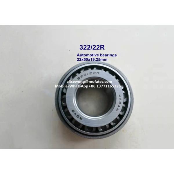 Buy 322/22R automotive bearings tapered roller bearings 22x50x19.25mm at wholesale prices