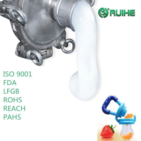 Buy Low Shrinkage Food Grade 500% Pacifier Clear Silicone Rubber at wholesale prices