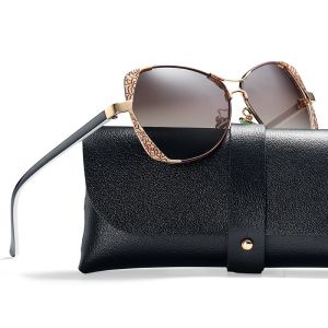 Buy cheap Retro Engraving 143MM Metal Frame Custom Polarized Sunglasses UV400 from wholesalers