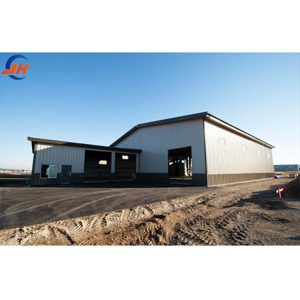 Insulation Sandwich Panel Large Span Steel Structure Prefabricated Storage