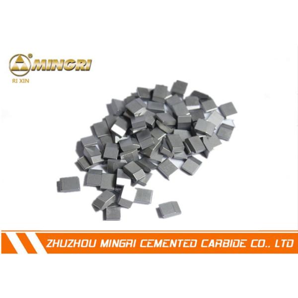Buy Welding Tungsten Carbide Saw Tips , Tungsten Carbide Tool Tips Cutting Plywood at wholesale prices