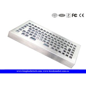 Marine Industry Industrial Keyboard Stainless Steel USB / PS/2 Interface