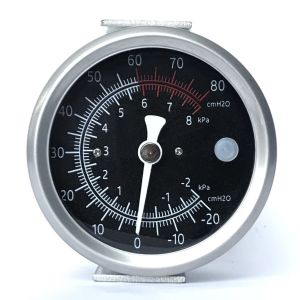 63mm 8 KPa Zero Panel Mount Pressure Gauge