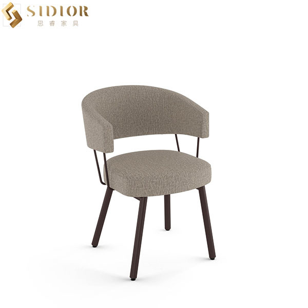Buy 56cm length Ultra Modern Dining Chairs With Metal Legs at wholesale prices