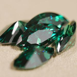 Quality Primary Green VVS1 Loose Moissanite Stone Marquise Brilliant Cut 1 Ct for sale