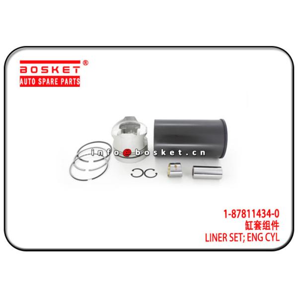 Buy 1-87811434-0 1878114340 Engine Cylinder Liner Kit For Isuzu 6HH1 FVR33 at wholesale prices