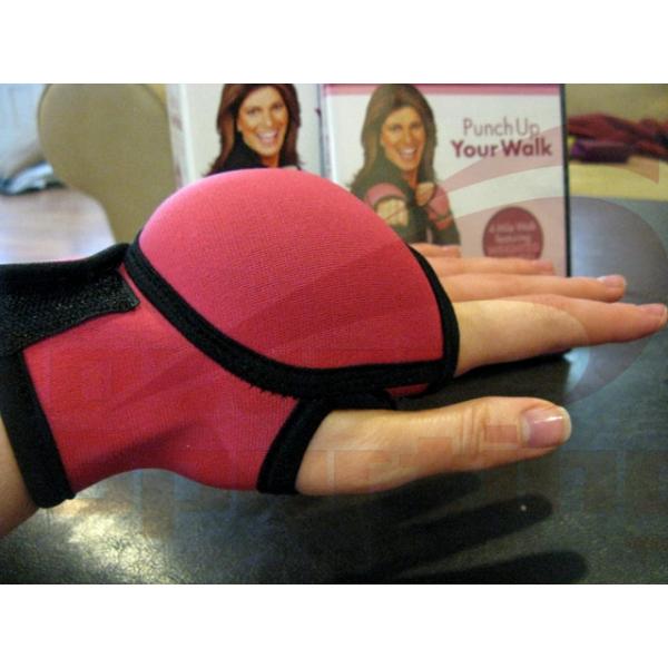 Exercise Fitness Boxing MMA Walking Running NeopreneWeighted Hand Gloves 1.5LB pair