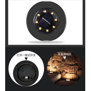 Black 0.5W 2V LED Underground Lights For Garden