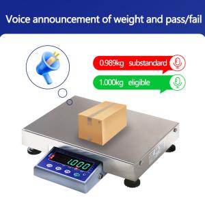 Stainless Steel Waterproof Scale Checkweigher Conveyor for SOHE ATJP Alarm