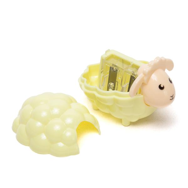 Cute Animal Sheep Cartoon Pencil Sharpener Baby Safe