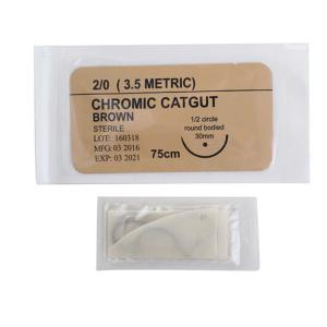 Surgical Chromic Catgut PGA910 Silk Nylon Polypropylene Suture