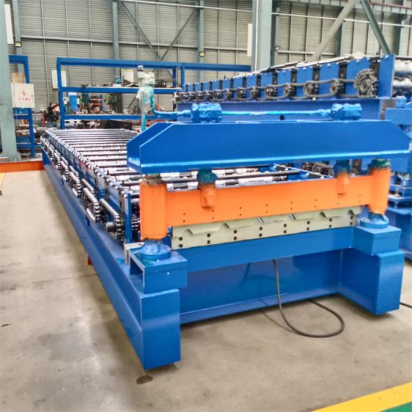 Buy 1200mm 1220mm Metal Color Steel IBR 6 Rib Roof Wall Panel Roll Forming Machine at wholesale prices