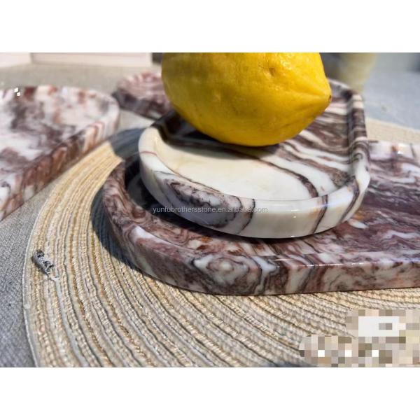 Modern Calacatta Viola Marble Vanity Sink for Big Slab Kitchen Countertops and Sinks