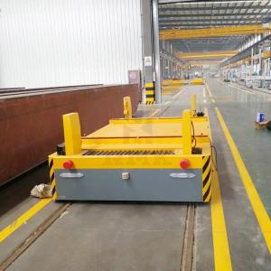 Rail Pallet Transfer Carts 50Ton Battery Powered Transfer Cart