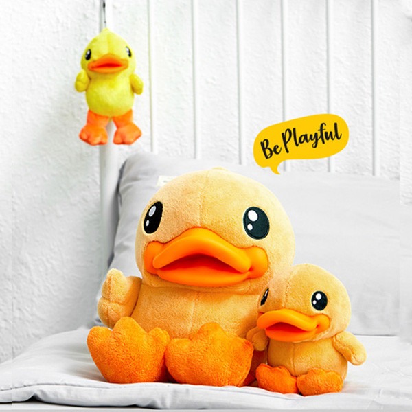 Buy B. Duck 3D Plush Toys , yellow duck soft toy 38cm 21cm 17cm height at wholesale prices