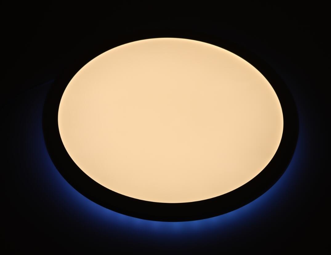 China 2.4G RGB 24w Frameless Led Panel Light Smart Intelligent Multi Color on sale