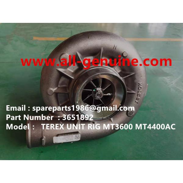Buy 3651892 TURBO CHARGER CUMMINS ENGINE TEREX UNIT RIG BUCYRUS MT4400AC MT5500 MT3600 NTE240 NTE260 NHL DUMP TRUCK HAULER at wholesale prices