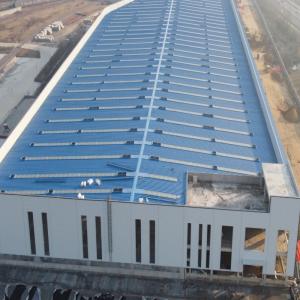 Prefabricated Steel Structure Warehouse Q235B Q355B 50 Years Life