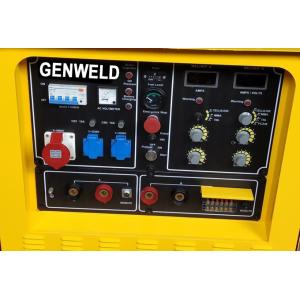 400A Diesel Welder Generator , Engine Driven Welding Machine With Dual Operator