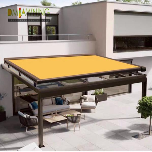 Balcony Retractable Roof Awning Aluminium Retractable Awning Conservatory Awning