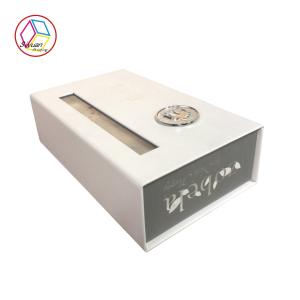 Magnet Flip Printing Rectangular Gift Boxes For Cosmetic Packaging