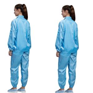 Summer Electronic Anti Static Suit ESD Cleanroom Sterile Lab Coat