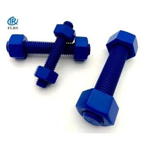 A193B7 A1942H PTFE Surface Metric Double Ended Studs,