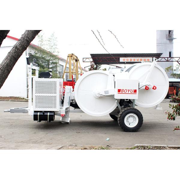 Hydraulic 130kN Tension Stringing Equipment 3km/H Pulling Speed